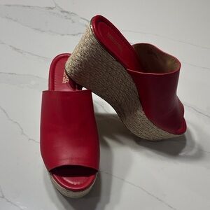 Michael Kors Crimson Wedge Mules